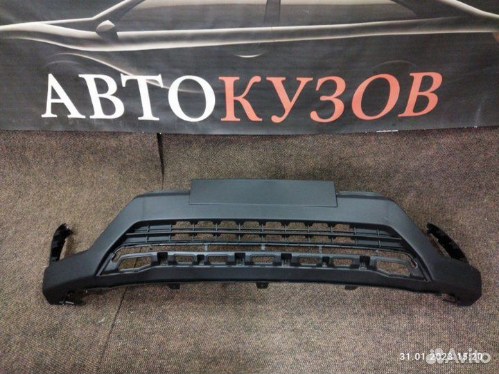 Губа юбка бампера передняя Hyundai Creta 2015-2021