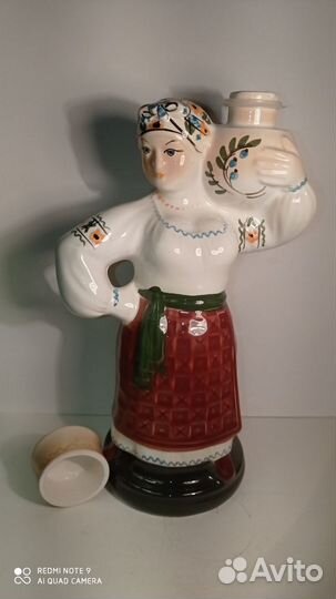 Штоф «Украинка». Очень редкий. СССР