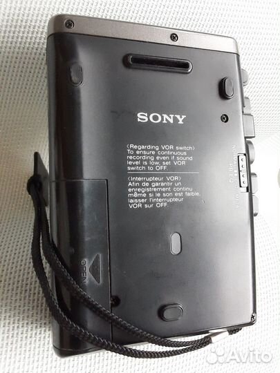 Кассетный плеер дктофон Sony TCS-580V