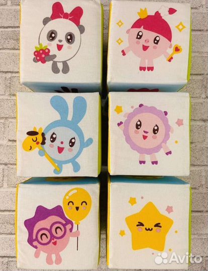 Новые мягкие кубики 