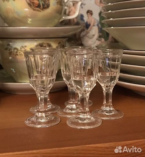 Рюмочка-«муха» маленькая 10мл набор 6 шт