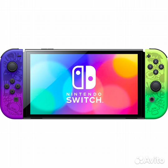 Игровая приставка Nintendo Switch oled 64Gb Splato