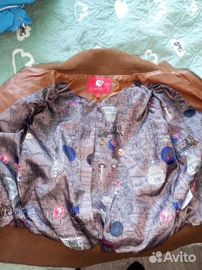 Куртка кожаная женская 42-44