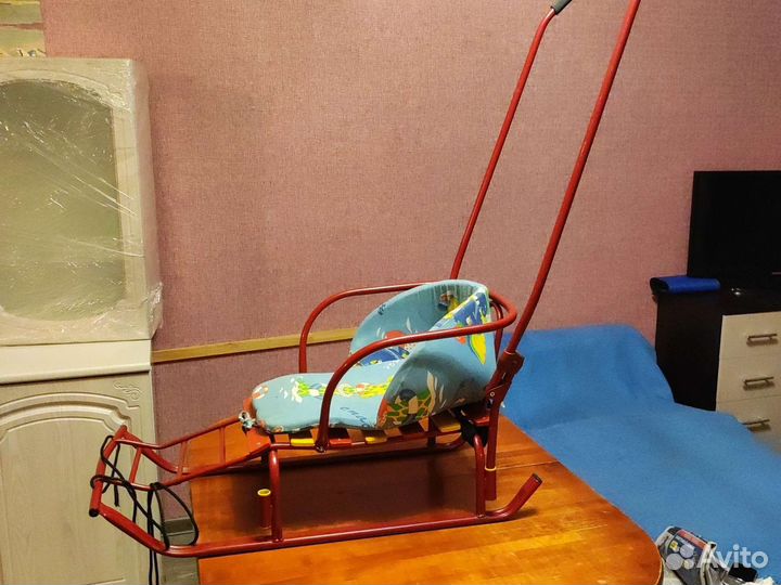 Детские зимние санки