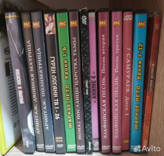 DVD диски аниме