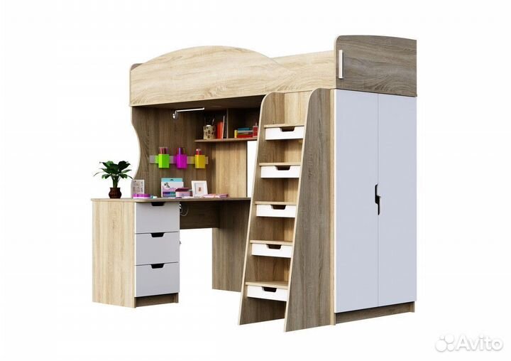 Детская Кровать-чердак сэнди