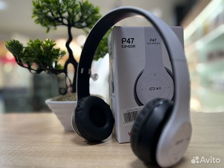 Беспроводные наушники P47 (Новые, гарантия)