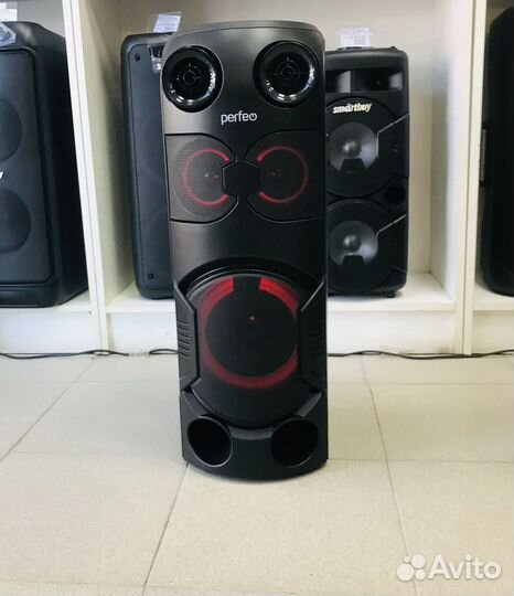 Портативная колонка Power Box 75 EQ, 75Вт блютуз