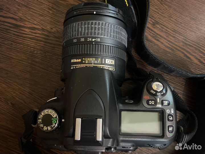 Зеркальный фотоаппарат Nikon d80
