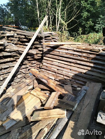 Доски дрова бесплатно