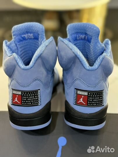 AIR jordan 5 retro UNC university blue