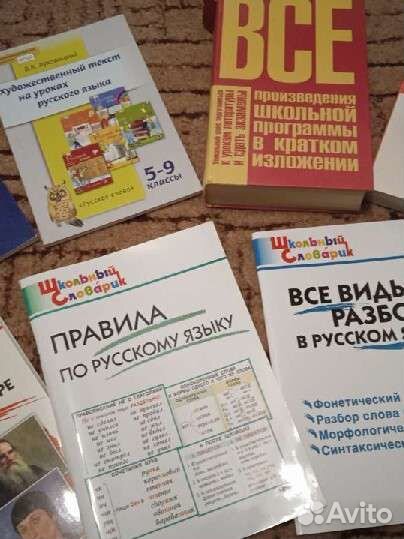 Пособия по русскому языку, литературе