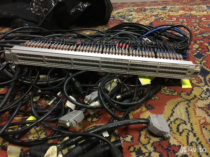 Продам патч панель rean MA96-1S с распайкой