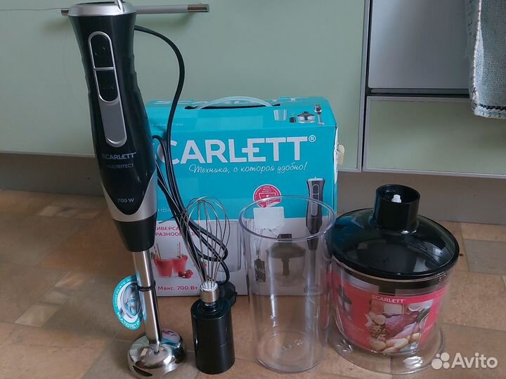 Блендер scarlett новый