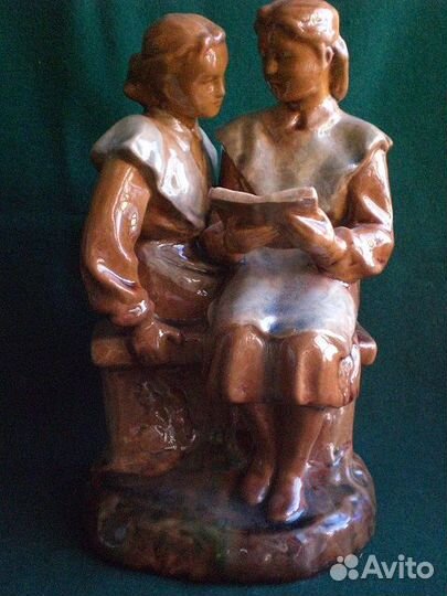 Майолика СССР схф Гжель