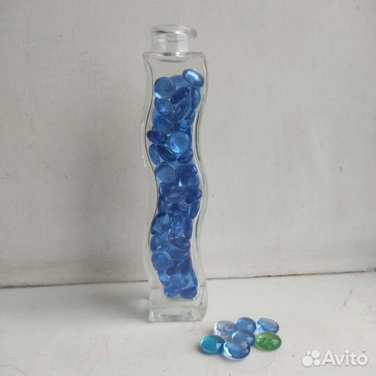 Ваза цветное стекло