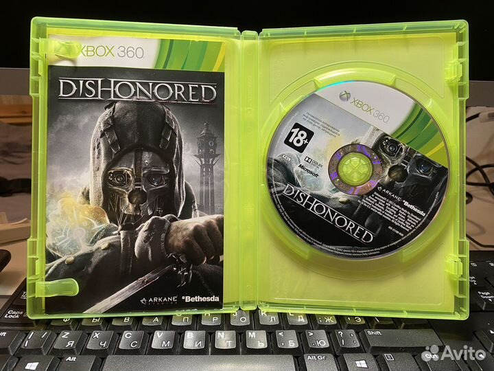 Dishonored xbox 360. Оригинал. Рус версия