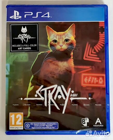 Stray PS4 русский язык