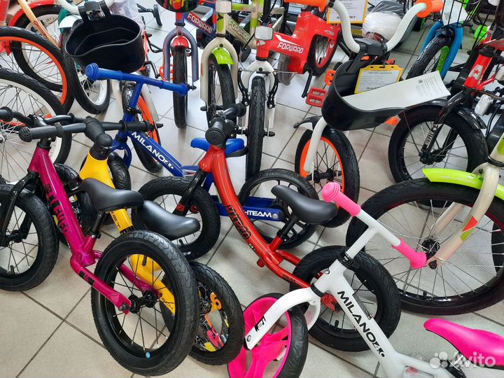 Детские велосипеды. Беговелы