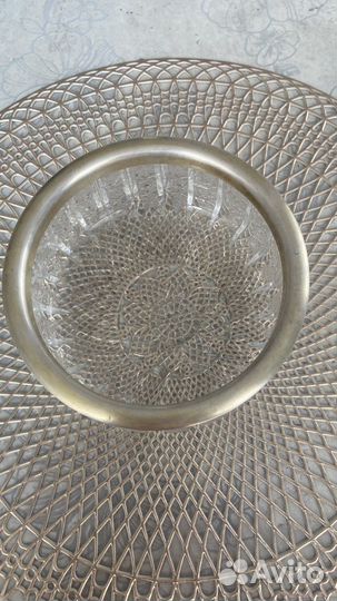 Хрусталь с серебром СССР