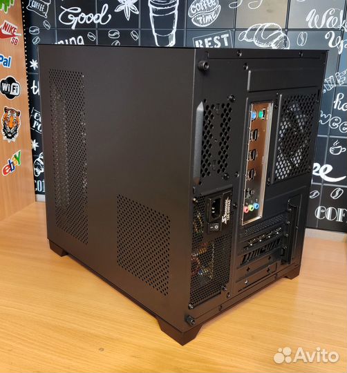 Игровой пк (i7 7700/16GB/SSD/HDD/RX 6600 8GB)