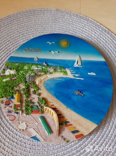 Тарелка декоративная