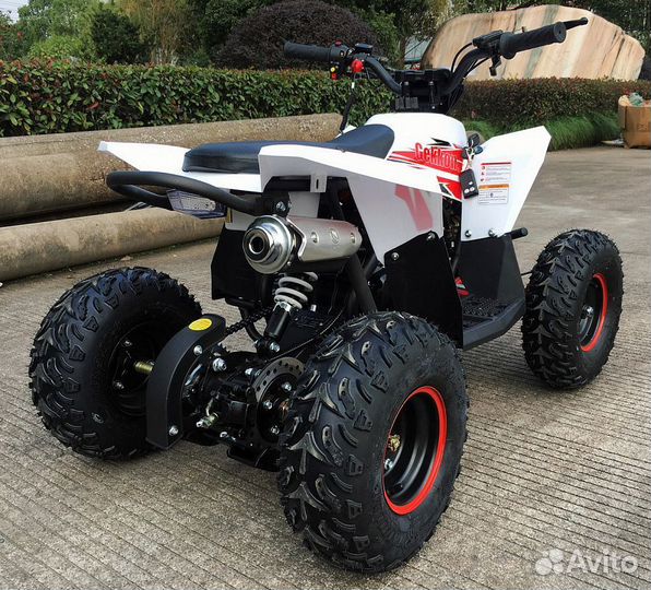 Детский квадроцикл бензиновый motax gekkon 90cc