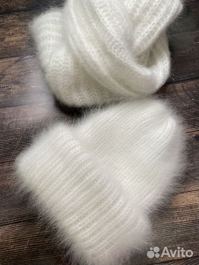 Шапки, варежки, митенки, снуд, бактус