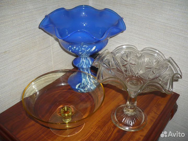 Вазы на ножке-СССР