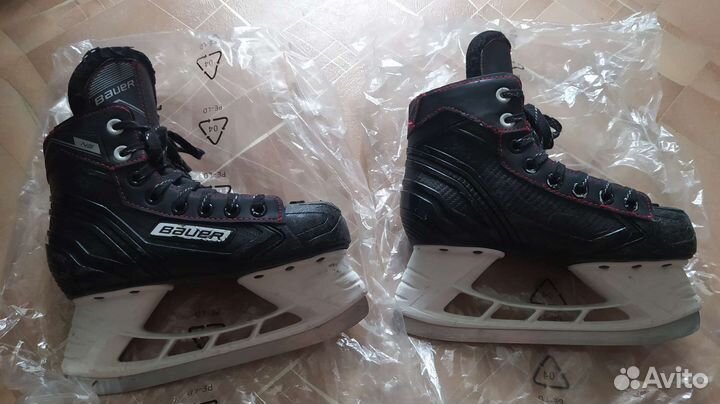 Хоккейные коньки bauer 33.5разер