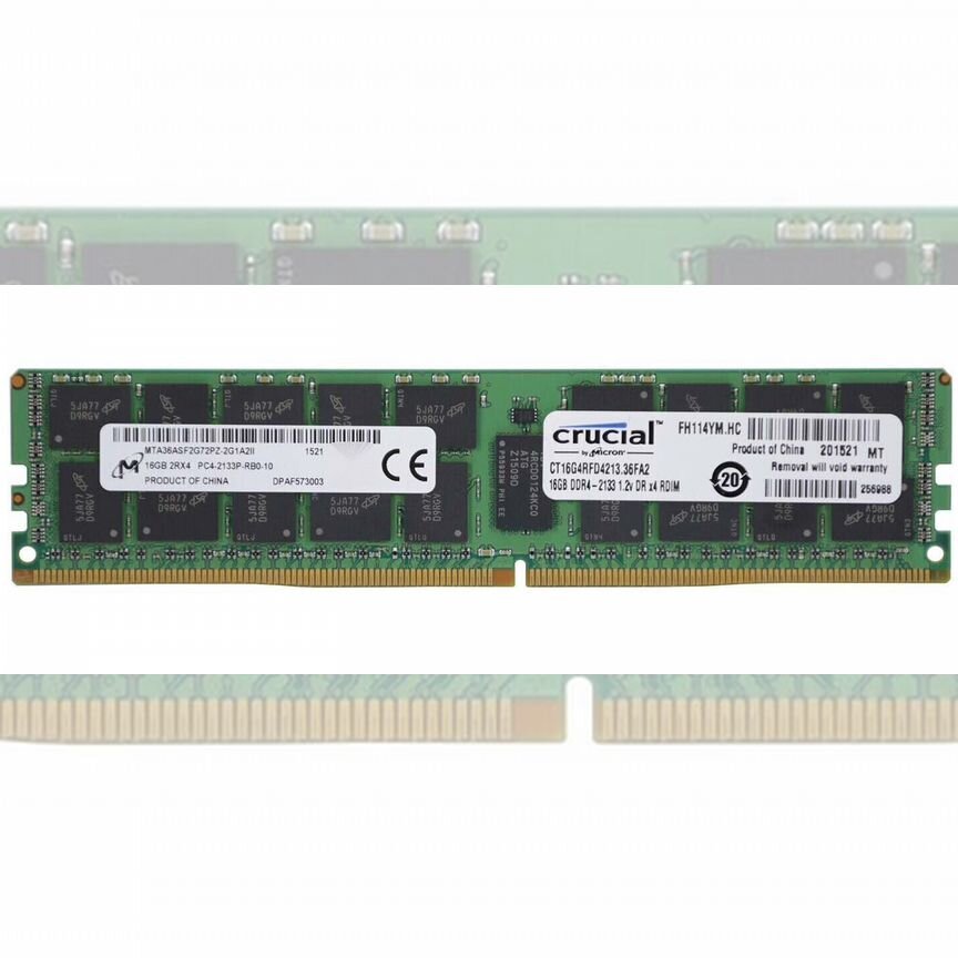 [CT16G4RFD4213.36FA2] Оперативная Память Crucial Ct16g4rfd4213.36fa2