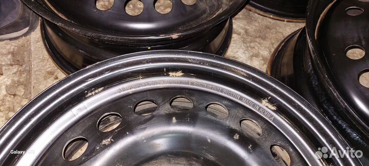 Оригинальные штампованные диски kia cerato r16