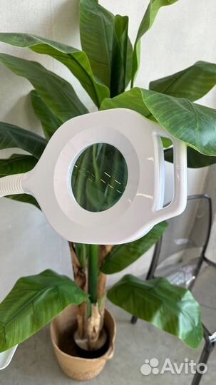 Лампа-лупа напольная