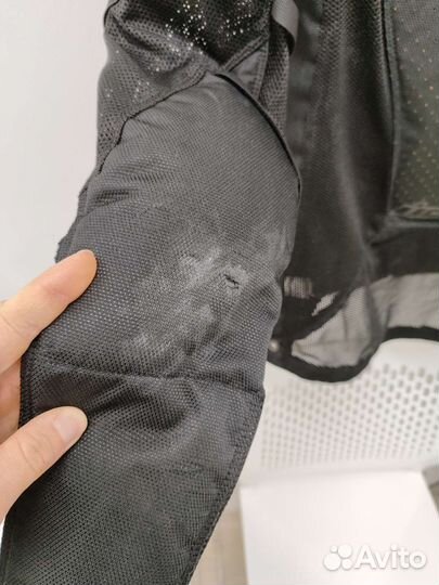 Сетчатая мотокуртка Icon Mesh AF черная (размер S)