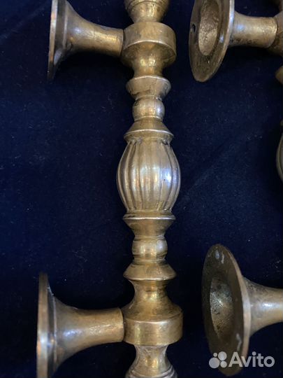 Ручки дверные стаоинные. Бронза