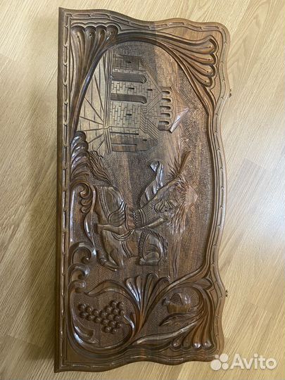 Нарды ручной работы новые