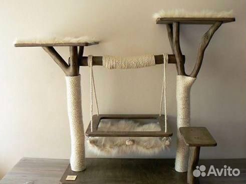 Когтеточка домик для кошки