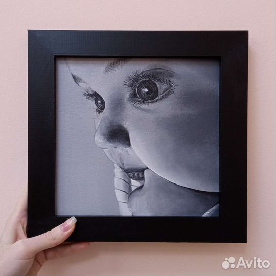 Картина маслом в раме