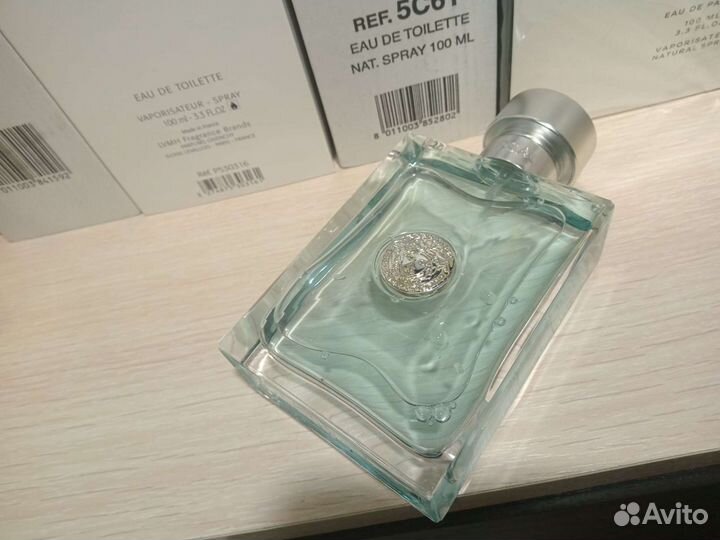 Мужская туалетная вода Версаче 100мл без упаковки