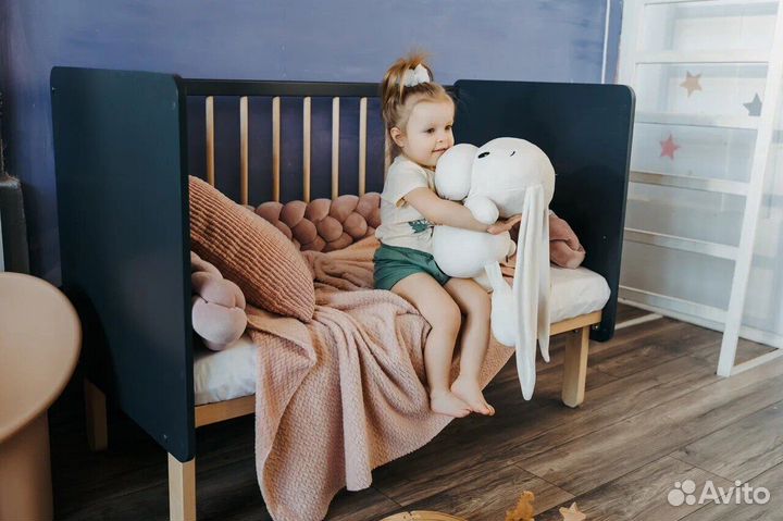 Детская кровать трансформер с маятником