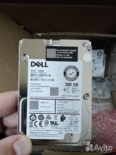 Жесткий диск Dell SAS 300Гб 2.5