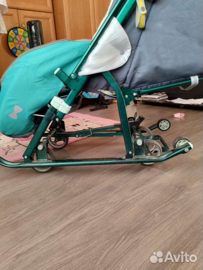 Зимняя коляска санки