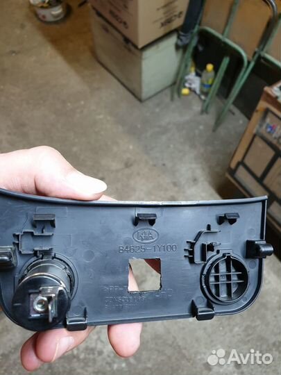 Kia Picanto 2 блок отопителя, рамка магнитолы Rio