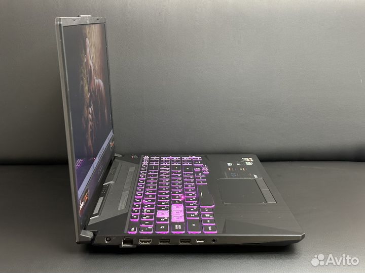 Игровой Asus TuF F15 RTX3050 / Ryzen 7 / 12 озу