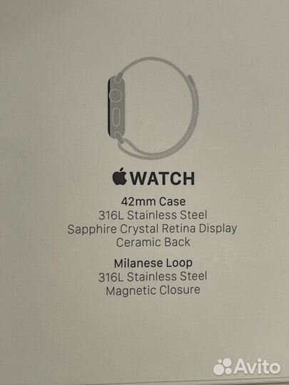 Часы Apple Watch 42mm новые