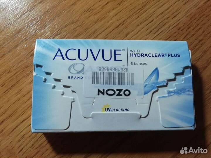 Линзы acuvue oasys -4,75