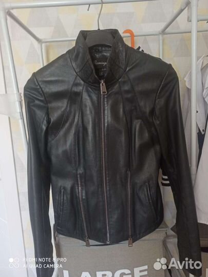 Куртка кожаная женская