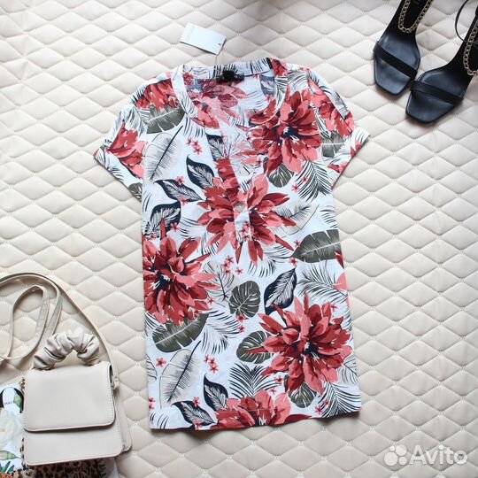 Км Женская платья и блузки Esmara лен