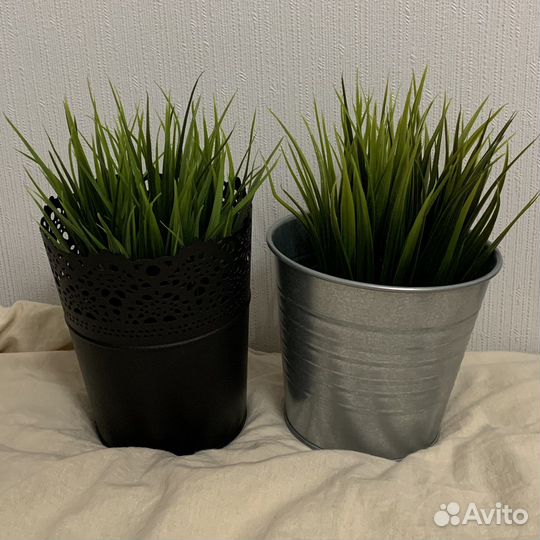 Искуственные цветы IKEA кашпо