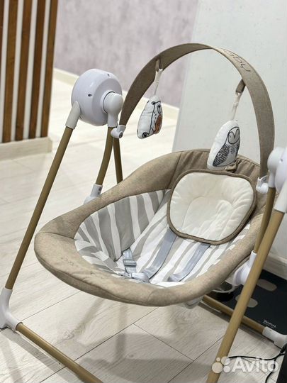 Детские электронные качели для новорожденных
